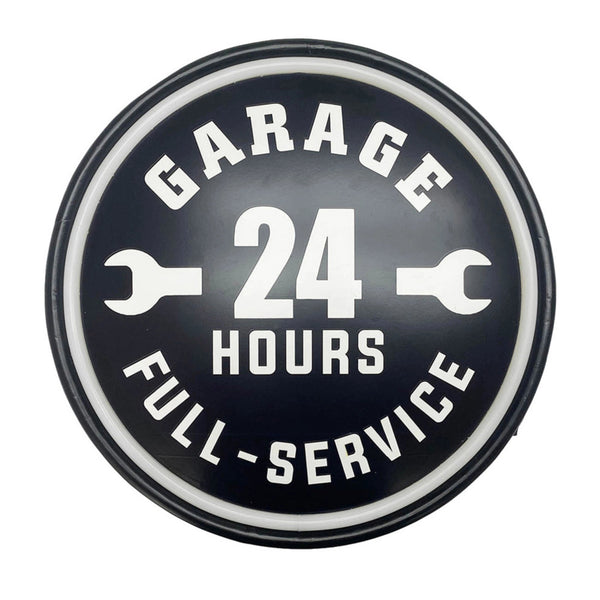24 Hr LED Garage Sign* Wall Art, Affirmations & Hangings at World Of Decor NZ