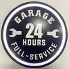 24 Hr LED Garage Sign* Wall Art, Affirmations & Hangings at World Of Decor NZ