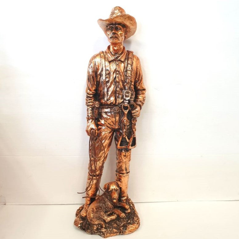 Rancher 58.5cm SCULPTURE/ORNAMENT & ANIMAL at World Of Decor NZ