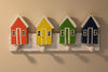 4 Huts 4 Wall Hooks HOOKS at World Of Decor NZ