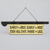 Early To Bed Sign WALLHANGING at World Of Decor NZ