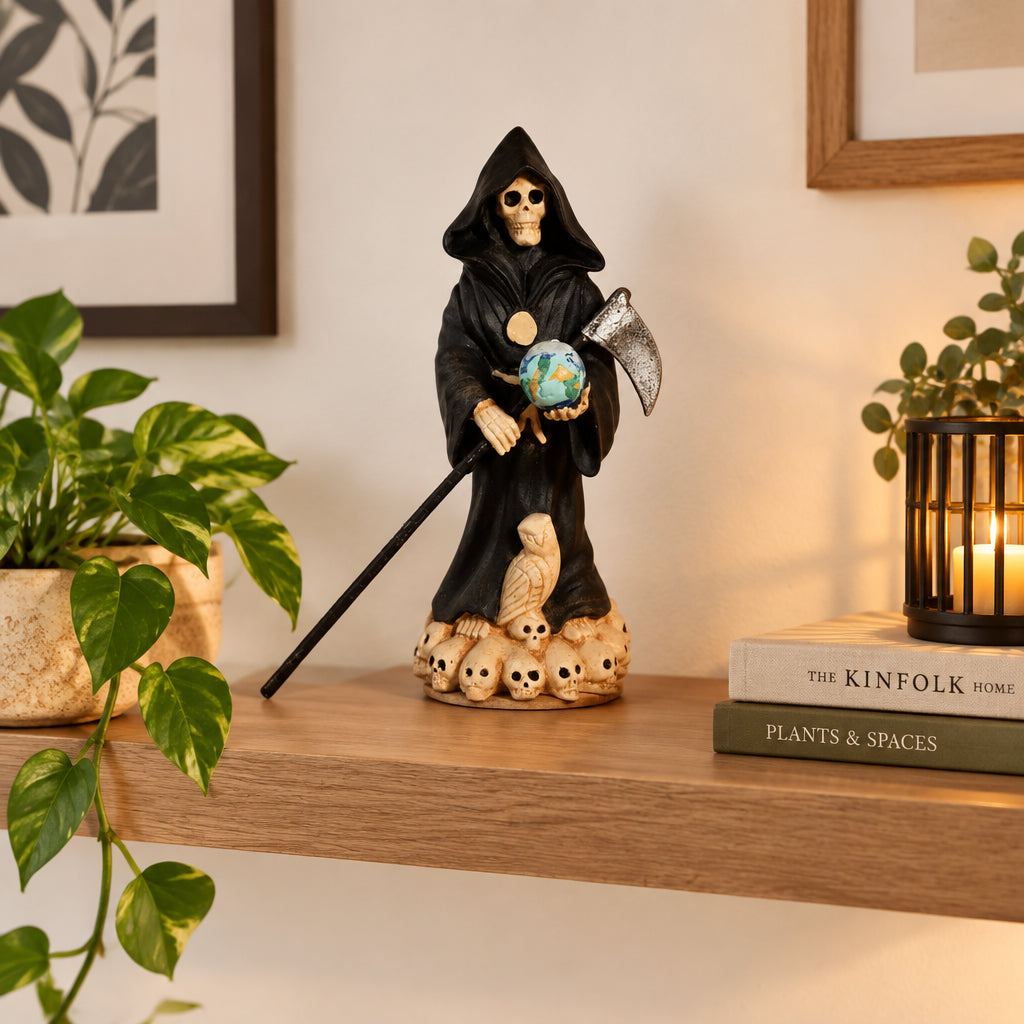 Grimreaper-Black Poly Resin Figurines & Animals at World Of Decor NZ