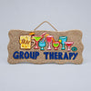 Group Therapy Sign wall Hangings at World Of Decor NZ