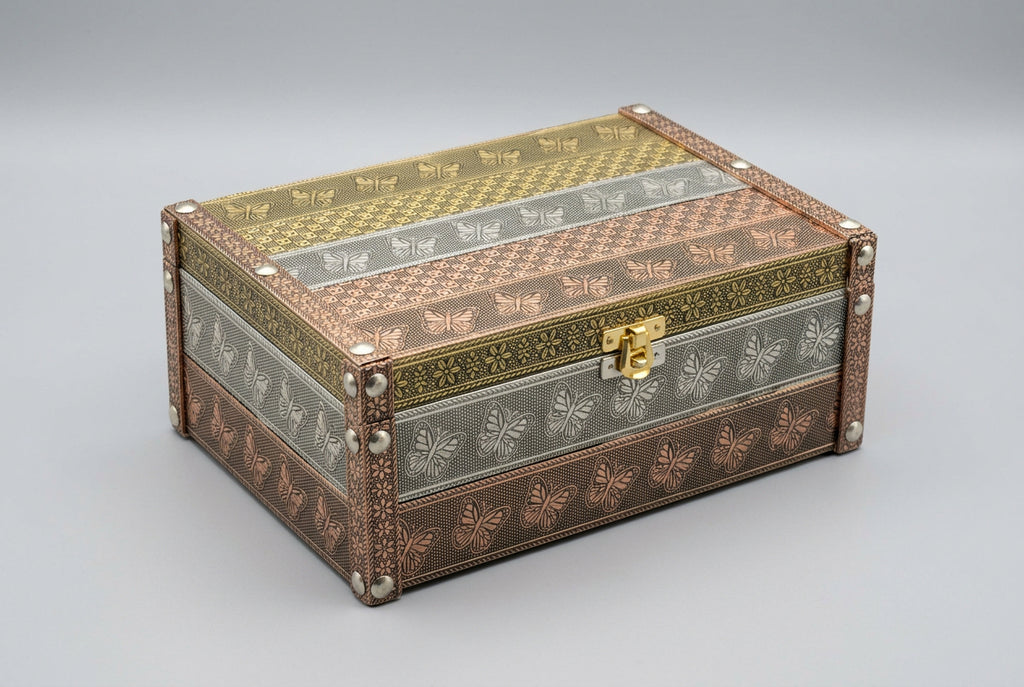 Box Design Layout Necklace Jewellery Box Butterfly Design– World Of Decor