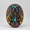 Skull Psychedelic 17cm-Green SCULPTURE/ORNAMENT & ANIMAL at World Of Decor NZ