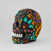 Skull Psychedelic 17cm-Green SCULPTURE/ORNAMENT & ANIMAL at World Of Decor NZ