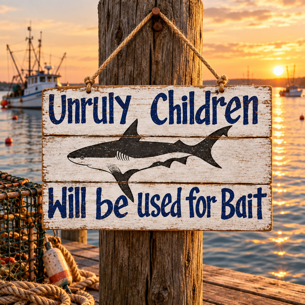 Unruly Children Sign wall Hangings at World Of Decor NZ