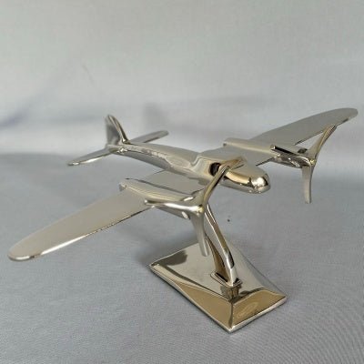 Aluminum Bomber Plane SCULPTURE/ORNAMENT & ANIMAL at World Of Decor NZ