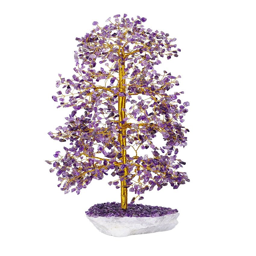 Amethyst Crystal Tree with Crystal Base* CRYSTAL at World Of Decor NZ