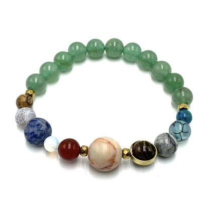 Aventurine Solar System Bracelet CRYSTAL at World Of Decor NZ