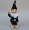 Baby Gnome Peace 19cm-Black SCULPTURE/ORNAMENT & ANIMAL at World Of Decor NZ