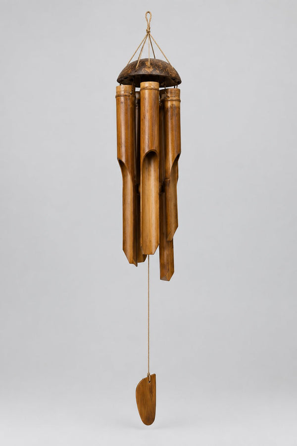 Bamboo Wind Chimes 50cm Windchimes & Outdoors at World Of Decor NZ