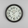 Black Kensington Clock 62cm CLOCK at World Of Decor NZ