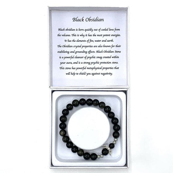 Black Obsidian Bracelet at World Of Decor NZ