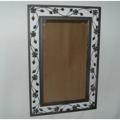 Black Retangle Mirror MIRRORS at World Of Decor NZ