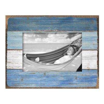 Blue Beach Glass Photo Frame ACCESORIES at World Of Decor NZ