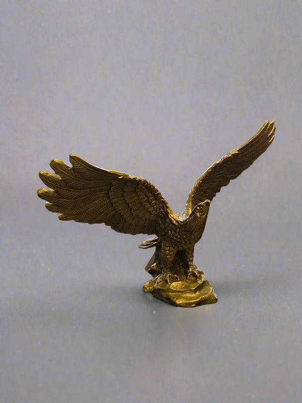 Brass Eagle 12cm FENG SHUI PRODUCTS at World Of Decor NZ