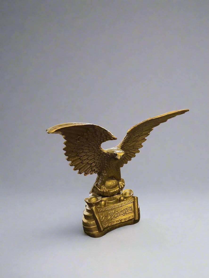 Brass Eagle 15cm FENG SHUI PRODUCTS at World Of Decor NZ