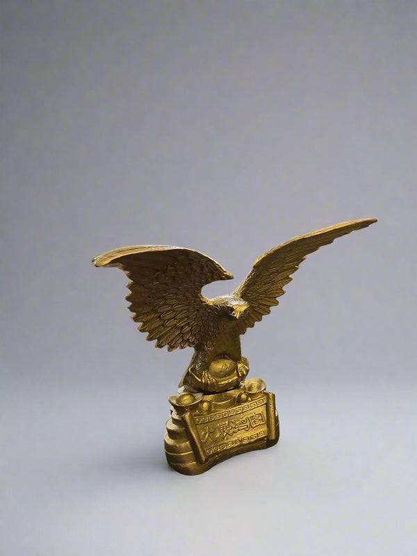 Brass Eagle 15cm FENG SHUI PRODUCTS at World Of Decor NZ