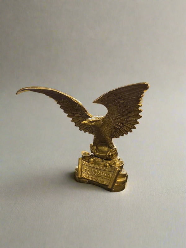 Brass Eagle 15cm FENG SHUI PRODUCTS at World Of Decor NZ