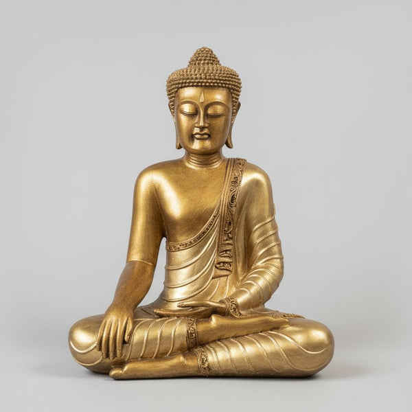 Buddha Blessing Sitting - Gold 56cm BUDDHA at World Of Decor NZ