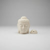 Buddha Head Oil Burner - White INCENSE at World Of Decor NZ