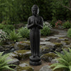 Buddha Standing Greeting 1.5M - Black BUDDHA at World Of Decor NZ
