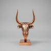 Bull Head On Stand SCULPTURE/ORNAMENT & ANIMAL at World Of Decor NZ