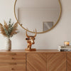 Bull Head On Stand SCULPTURE/ORNAMENT & ANIMAL at World Of Decor NZ
