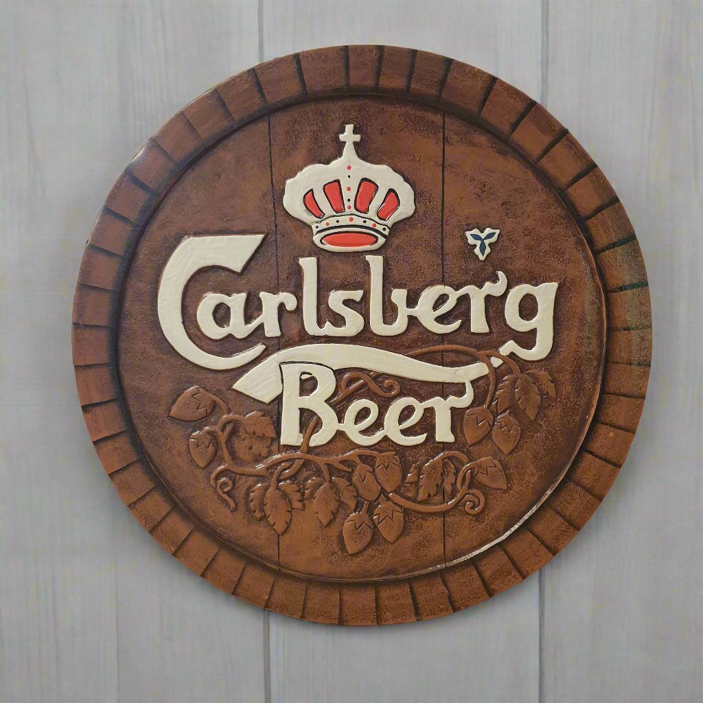 Carlsberg Plaque WALLHANGING at World Of Decor NZ