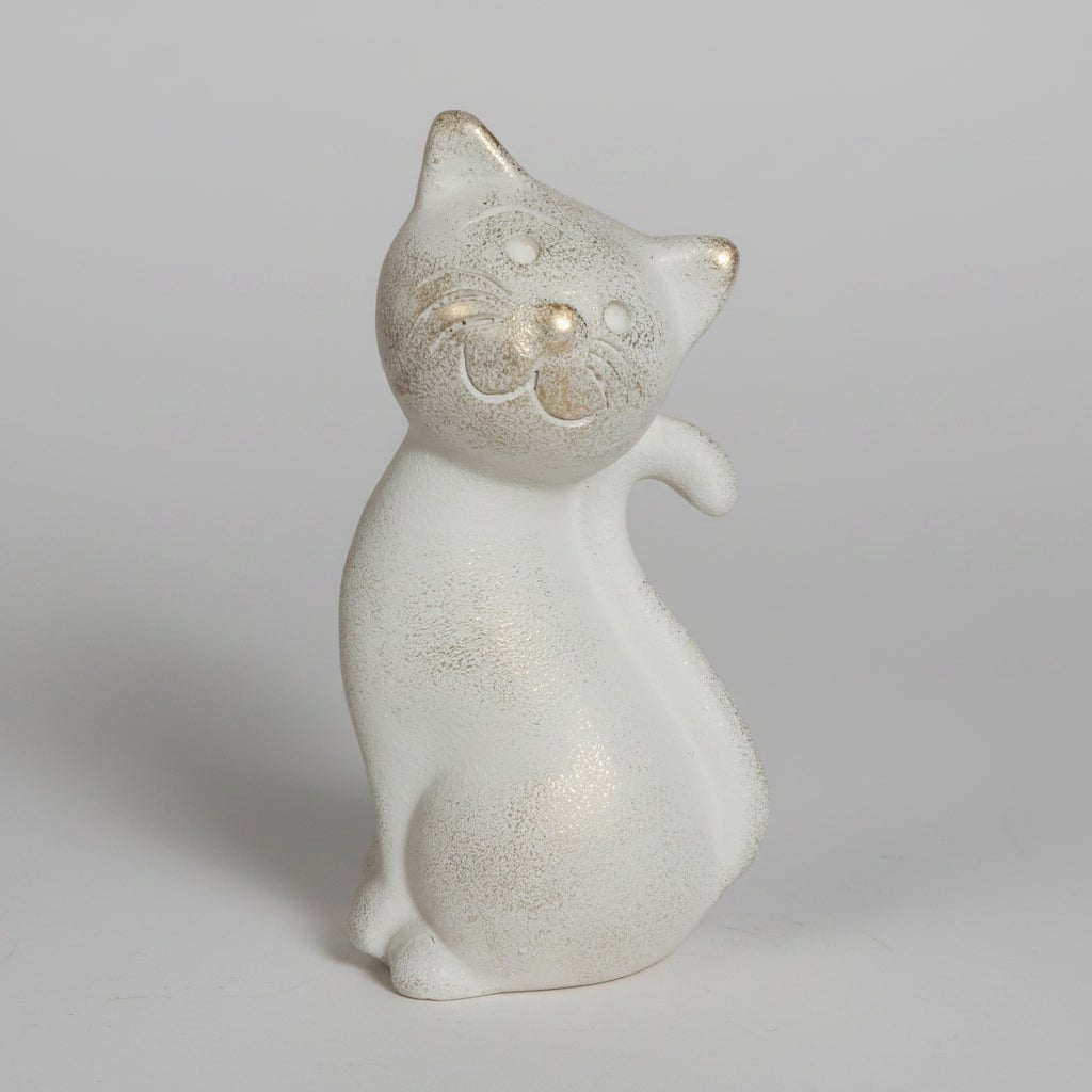 Cat Tail Up Poly Resin Figurines & Animals at World Of Decor NZ