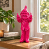 Cheeky 2 Finger Gnome 32cm-Pink SCULPTURE/ORNAMENT & ANIMAL at World Of Decor NZ