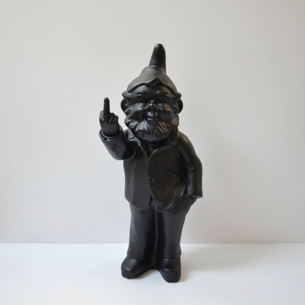 Cheeky Baby Gnome 20cm Black SCULPTURE/ORNAMENT & ANIMAL at World Of Decor NZ