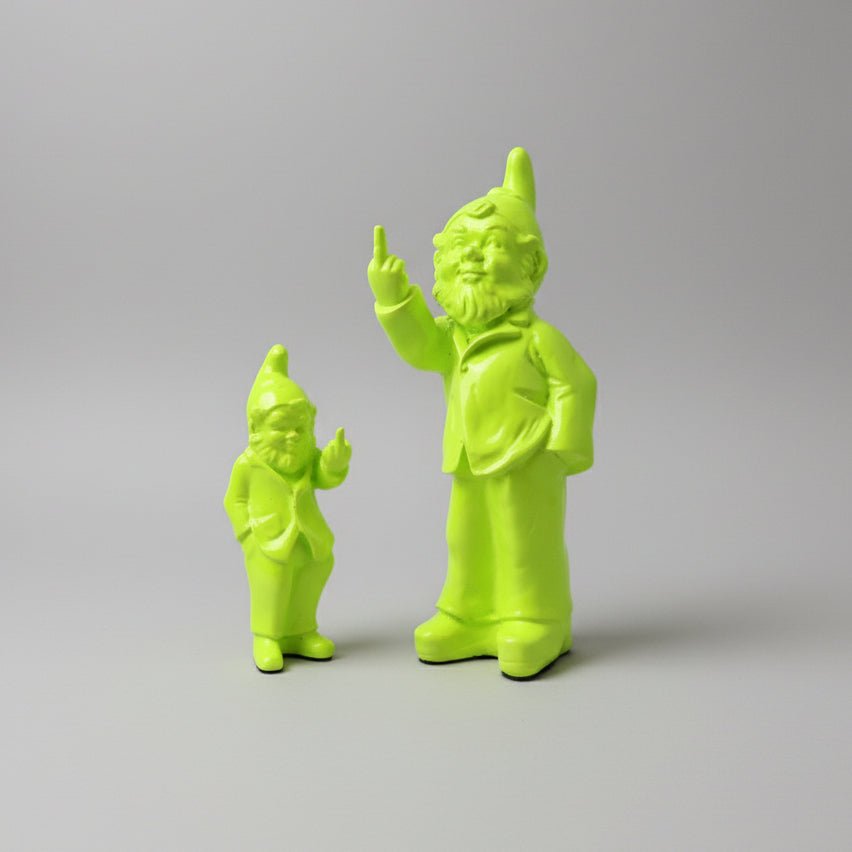 Cheeky Baby Gnome 20cm - Green SCULPTURE/ORNAMENT & ANIMAL at World Of Decor NZ