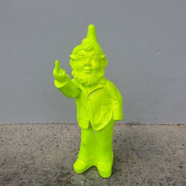 Cheeky Baby Gnome 20cm Green SCULPTURE/ORNAMENT & ANIMAL at World Of Decor NZ