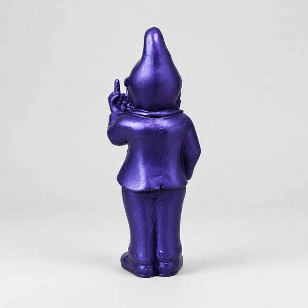 Cheeky Baby Gnome 20cm-Metallic Purple SCULPTURE/ORNAMENT & ANIMAL at World Of Decor NZ