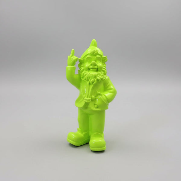 Cheeky Gnome 35cm - Green SCULPTURE/ORNAMENT & ANIMAL at World Of Decor NZ