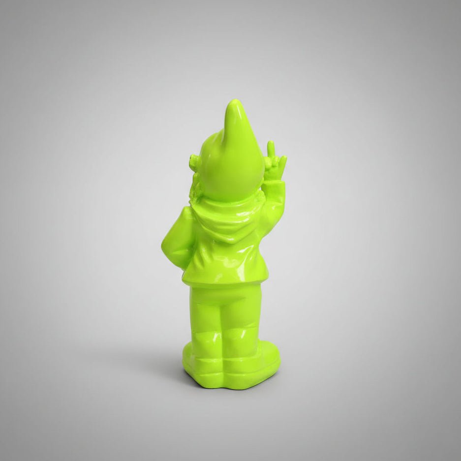 Cheeky Gnome 35cm - Green SCULPTURE/ORNAMENT & ANIMAL at World Of Decor NZ