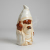 Cheeky Gnome With Cigar White 50cm SCULPTURE/ORNAMENT & ANIMAL at World Of Decor NZ