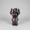 Cheeky Happy Gnome 2 Fingers 48cm - Batik SCULPTURE/ORNAMENT & ANIMAL at World Of Decor NZ