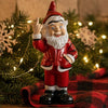 Cheeky Santa Gnome 35cm SCULPTURE/ORNAMENT & ANIMAL at World Of Decor NZ