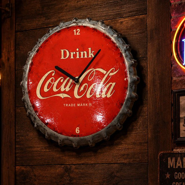 COCA COLA CLOCK* CLOCK at World Of Decor NZ
