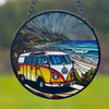 Combi Van Stained Glass Hanger 11.5cm Wall Art, Affirmations & Hangings at World Of Decor NZ