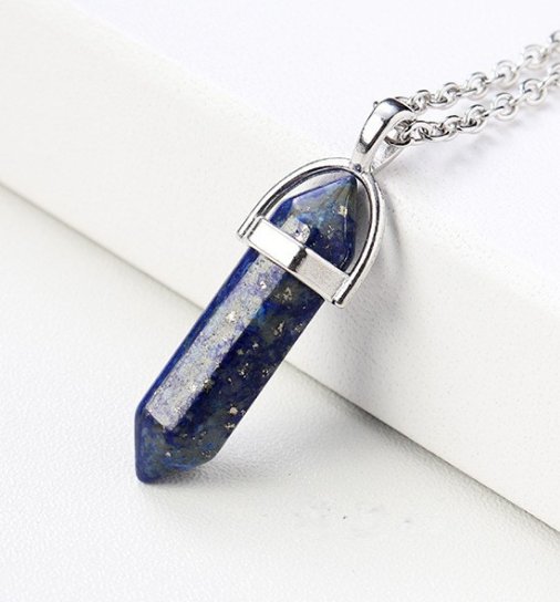 Crystal Pendant - Malachite Crystal, Chakra Stone Bracelet, Necklace at World Of Decor NZ