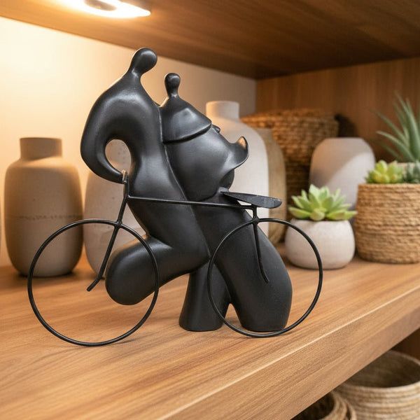 Cycling Couple SCULPTURE/ORNAMENT & ANIMAL at World Of Decor NZ