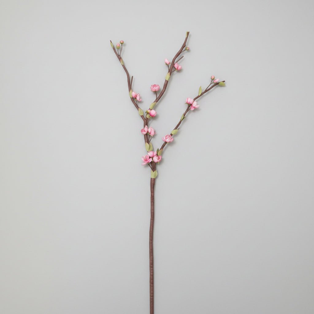 Dark Pink Cherry Blossom Set of 3 Artificial Flowers at World Of Decor NZ