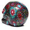 Day of the Dead Floral Print Skull Ornament Collectibles/Novelties/Wheels at World Of Decor NZ