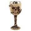 Decorative Bronze Octopus Skull Goblet* MEN CAVE at World Of Decor NZ