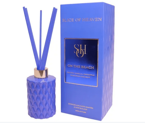 Diffuser hand poured in NZ - On The Beach Aroma Diffuser and Essential Oil at World Of Decor NZ
