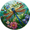 Dragonfly Stained Glass Hanger 11.5cm Wall Art, Affirmations & Hangings at World Of Decor NZ